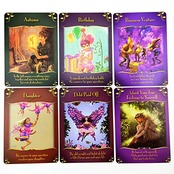 BSWL 44枚/マジックフェアリー女神オラクルカード、将来の運命、カジュアルボードゲームのトランプ英語の占いテーブルカードタロットカード