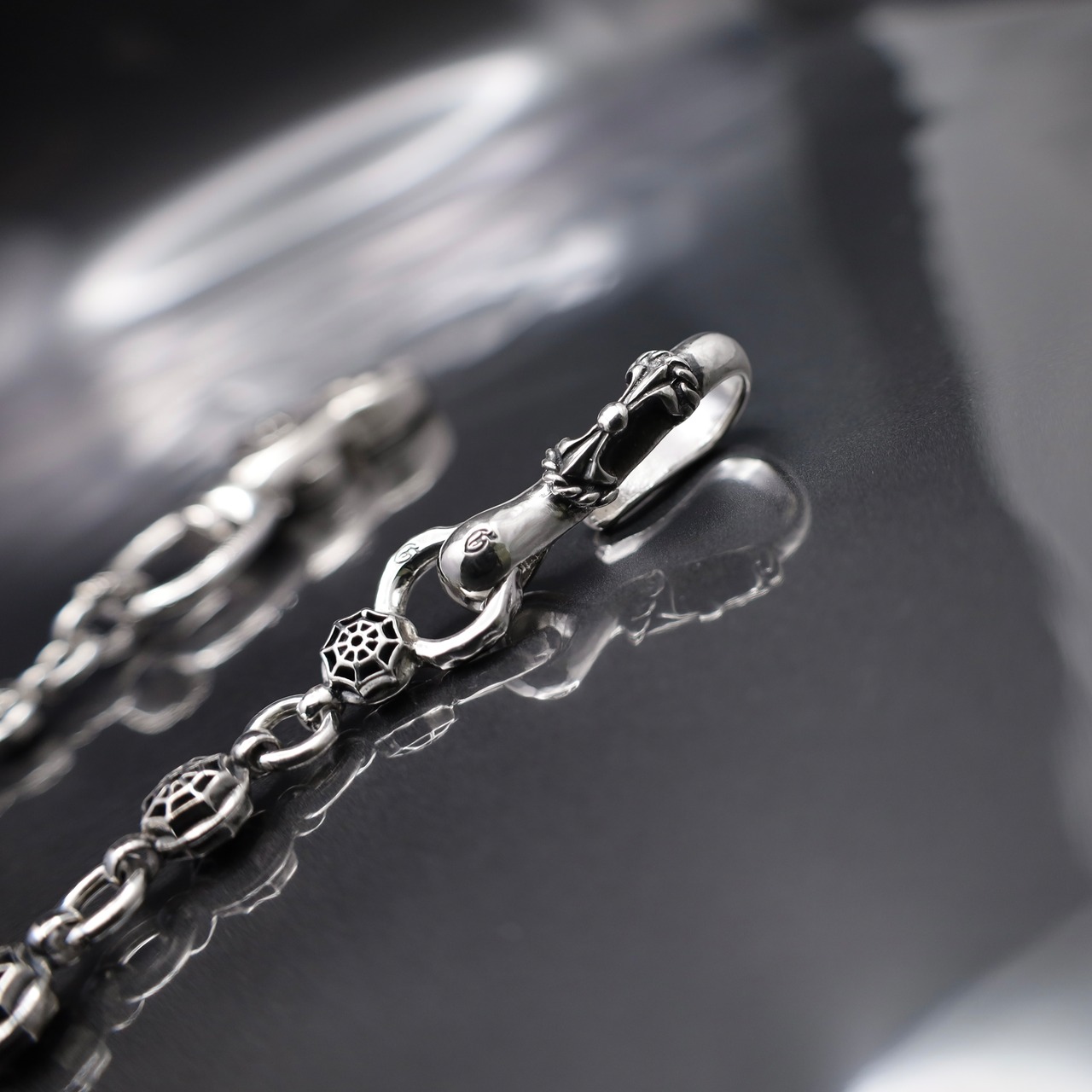 SPIDER WEB BALL WALLET CHAIN / スパイダーウェブボール ウォレットチェーン