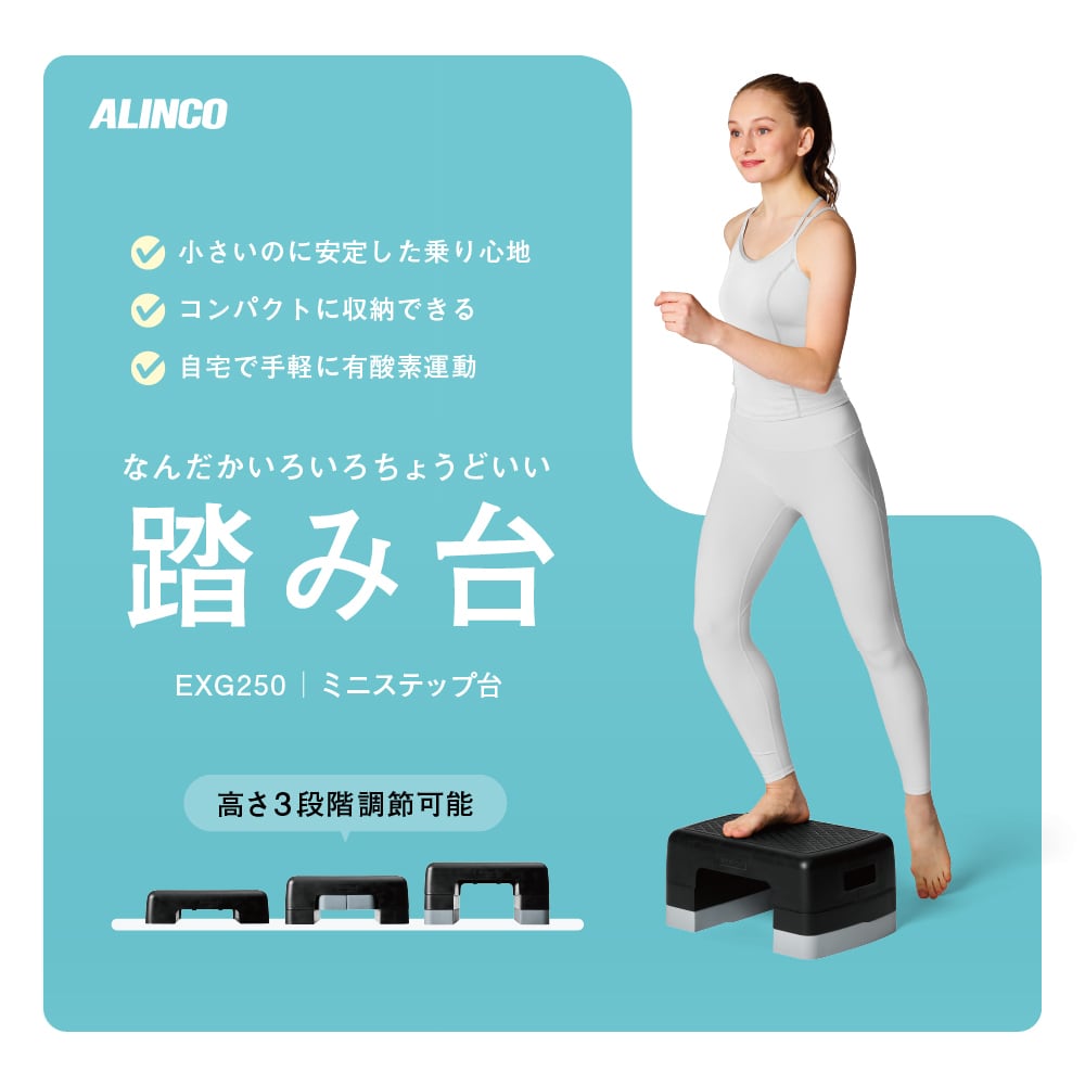 ミニステップ台 EXG250 | ALINCO FITNESS