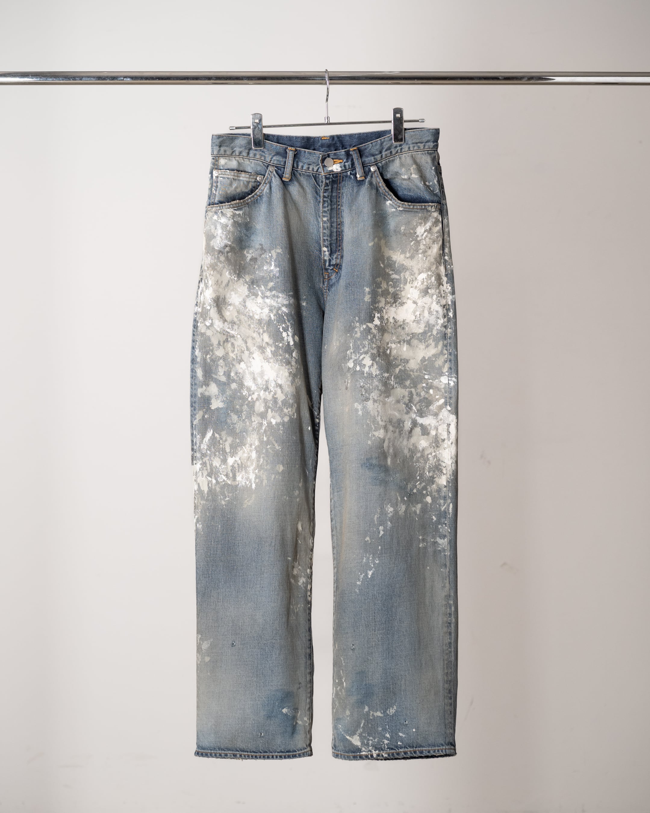 ANCELLM】 DENIM PAINTER PANTS 