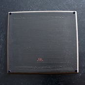 藤野征一郎　市松敷板　S 大柄(赤）【＝】Seiichiro Fujino   Ichimatsu Lacquer Placemat – S (Large Motif, Red)［2104150000120］