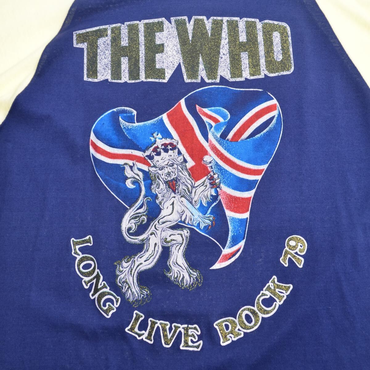 VINTAGE / ヴィンテージ 70s THE WHO Long Live Rock 79 ラグラン七分
