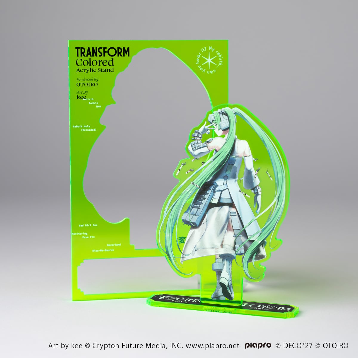 TRANSFORM】カラーアクリルスタンド | OTOIRO ONLINE STORE