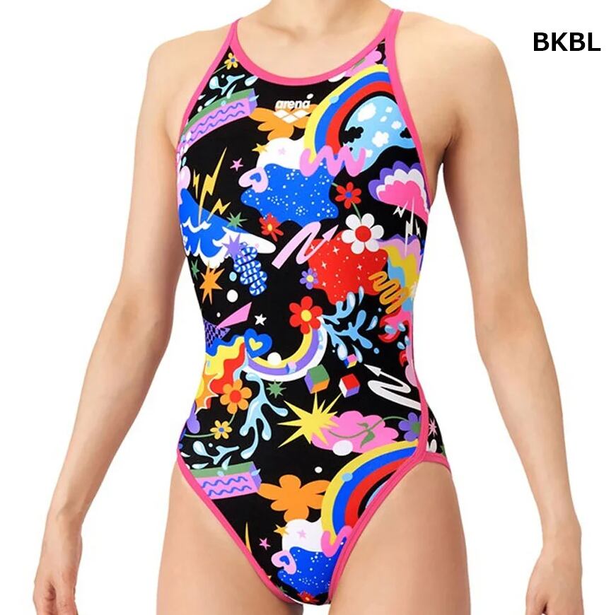 arena 練習用水着 ガールズ AS6SWM23G ジュニア 女の子 タフスーツ