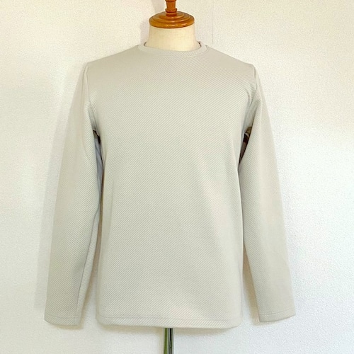 Bias JQ Crewneck Cut & Sewn　Off White