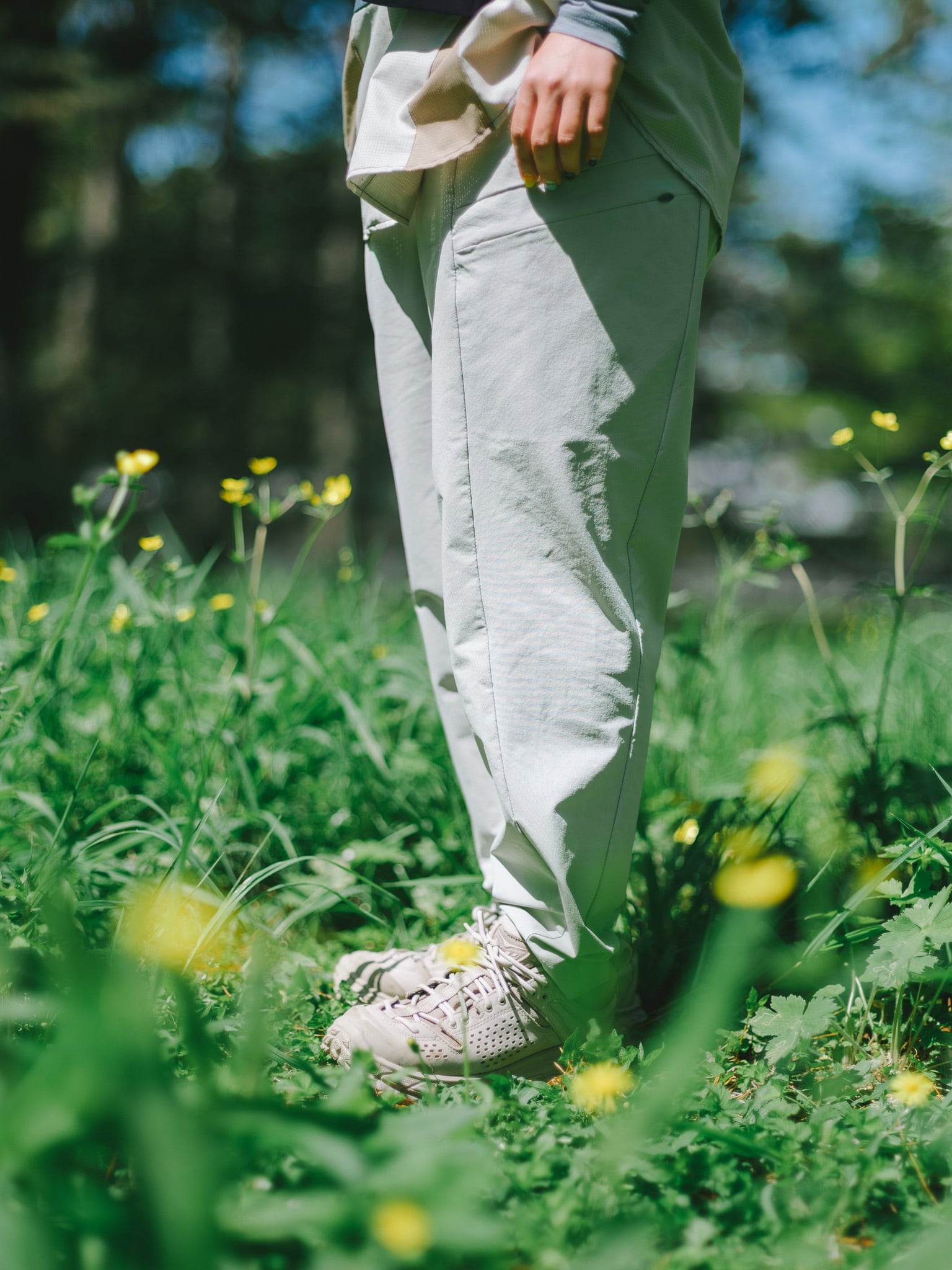 ORDINARY PANTS - LIGHTGRAY(ファスナー引き手カラー仕様ミス