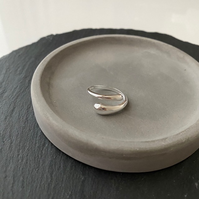 silver925 puru ring