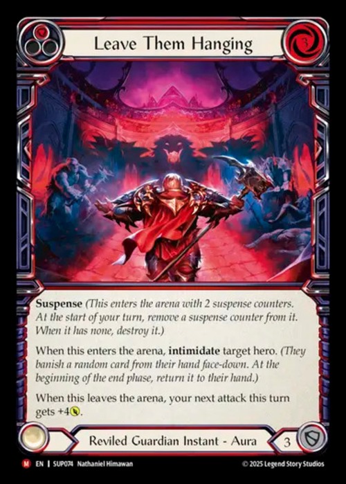 SUP074【EN】【Reviled Guardian】余韻残置/Leave Them Hanging 画像