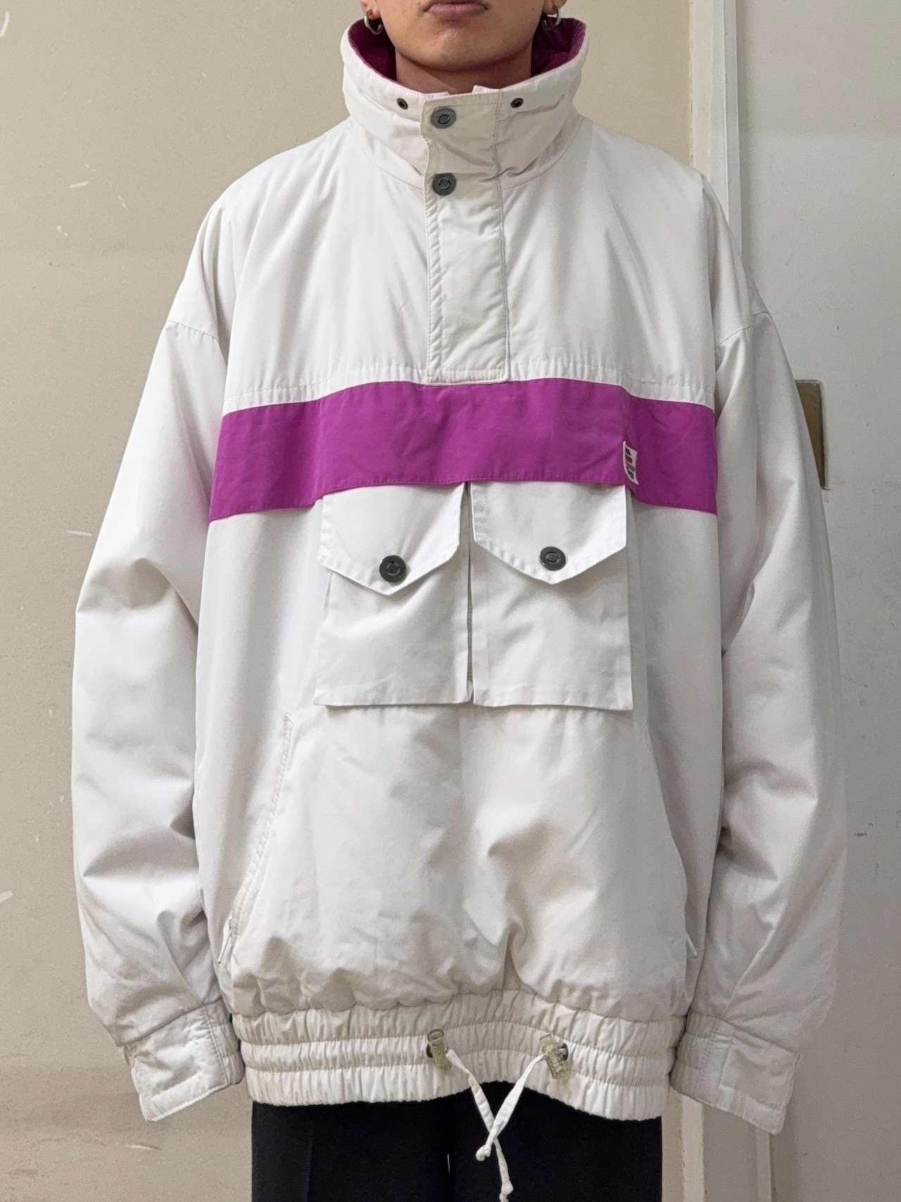 "elho" padded 2tone anorak