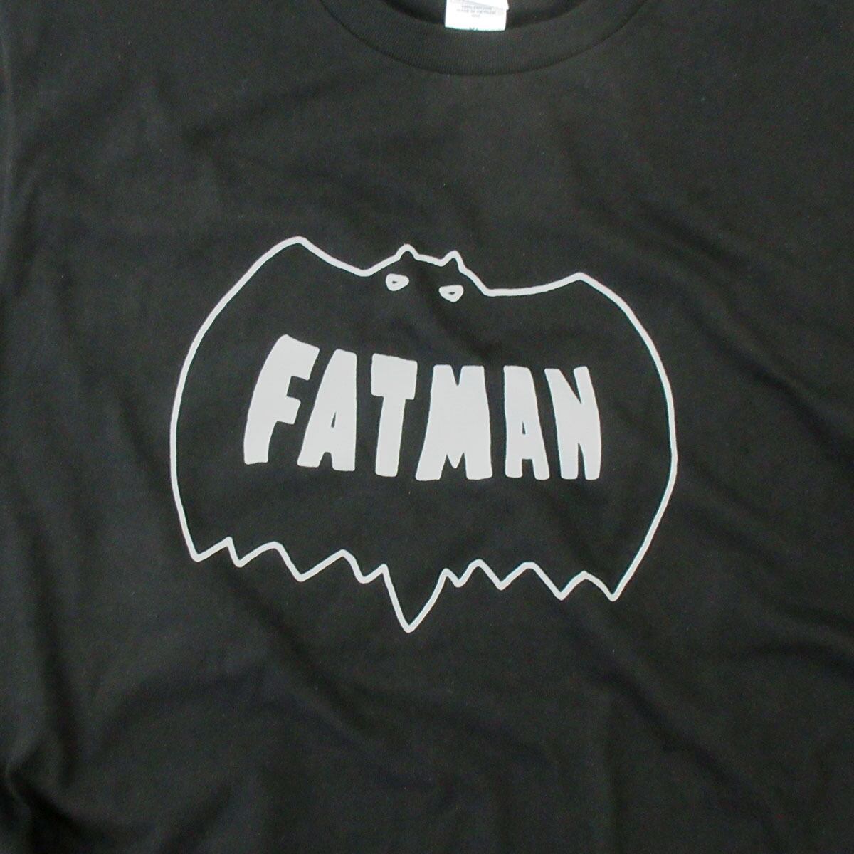 FATMAN おもしろ アニマル  os49 パロディ ゆるキャラ コウモリ こうもり ダイエット 小太り バットマン