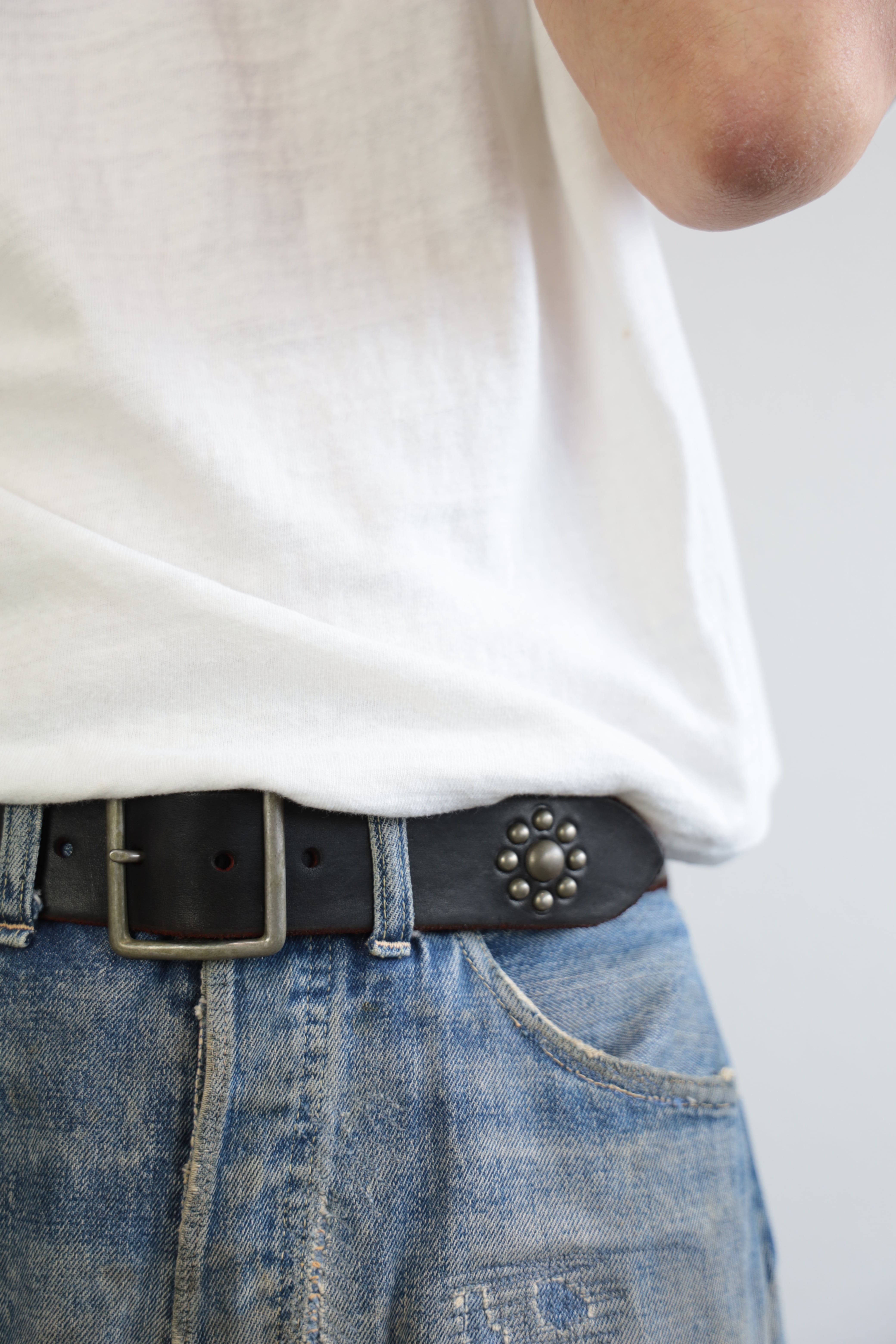 Vintage Works(ヴィンテージワークス) DH5697 ～LEATHER STUDS BELT