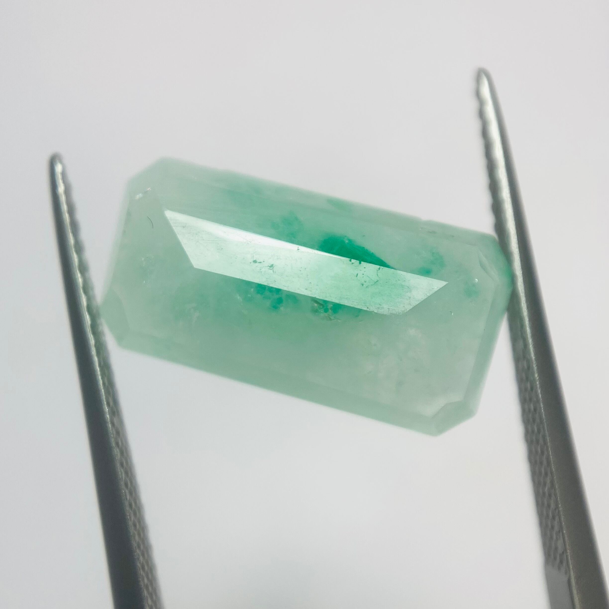 風景の見えるエメラルドインクオーツ