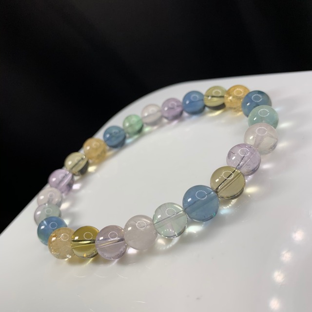 b200ミックスストーンブレスレット