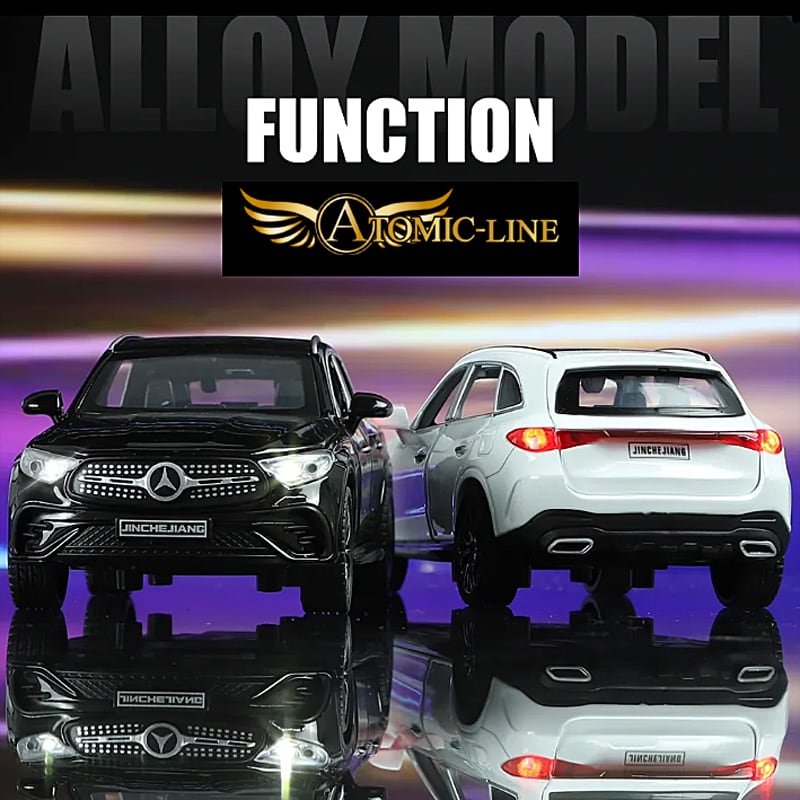メルセデス ベンツ GLC 1/32 ミニカー 全4色 ライト点灯 エンジン