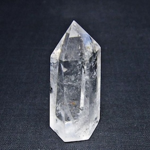 水晶 六角柱 ポイント 置物 一点物 142-11083