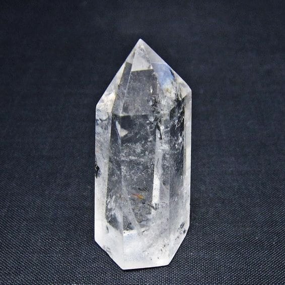 水晶 六角柱 ポイント 置物 一点物 142-11083