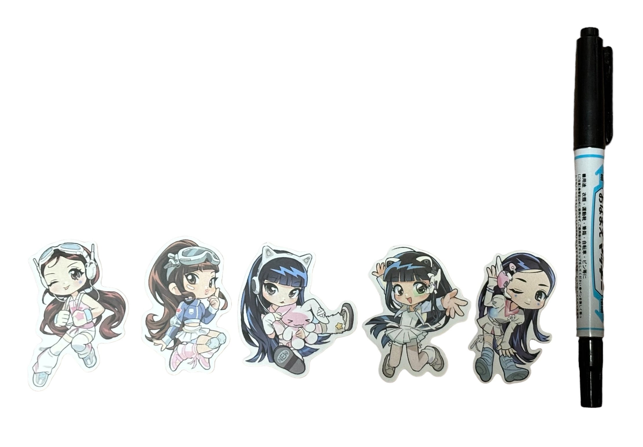 5枚 Newjeans Get Up ステッカー シール | aboo