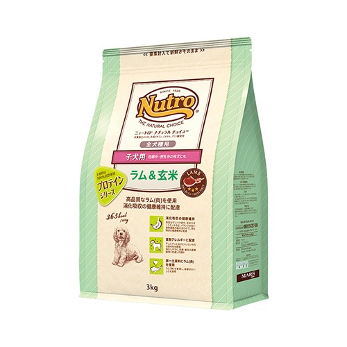 ニュートロナチュラルチョイス　ラム＆玄米　子犬用全犬種用　３ｋｇ