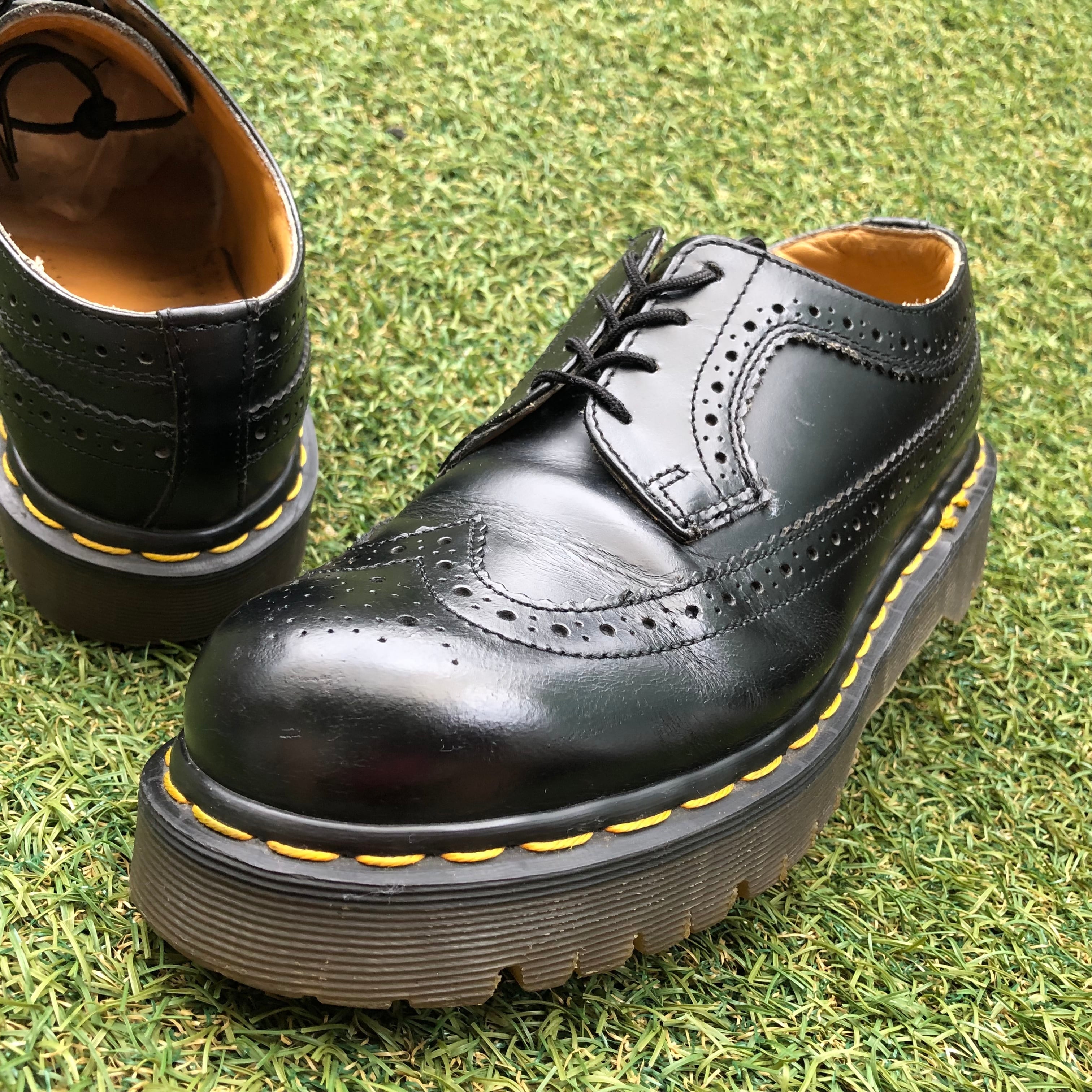 英国製！Dr.Martens 4EYELET SHOE ドクターマーチン 4アイレット