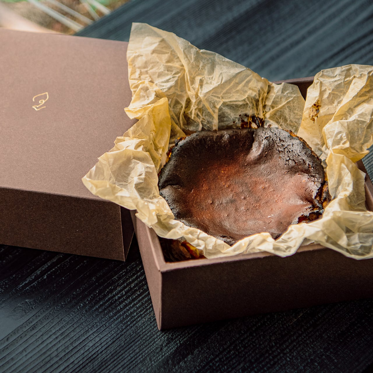 【通販】燻製はちみつのバスクチーズケーキ 4号