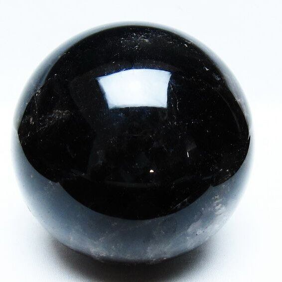 1.6Kg モリオン 丸玉 107mm 黒水晶 丸玉 モリオン スフィア 一点物 151-8594