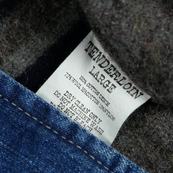 Size【L】 TENDERLOIN テンダーロイン DENIM BLANKET COACH JKT コーチ
