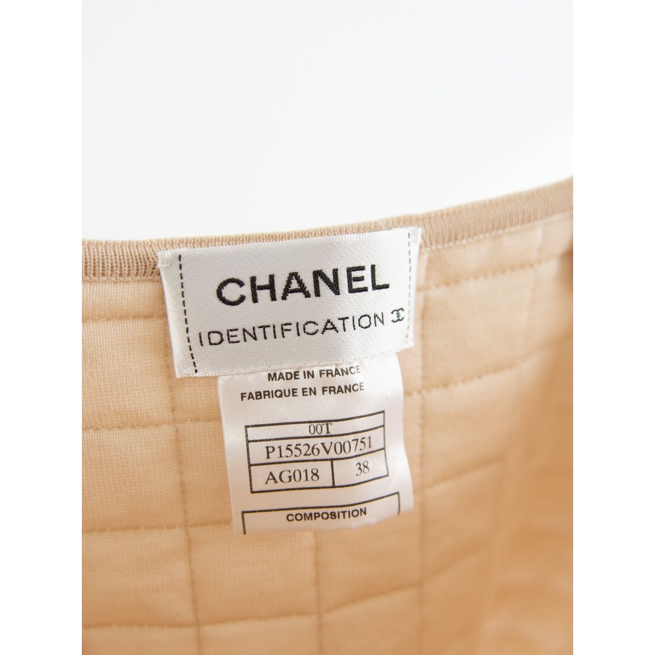 CHANEL】Made in France 00T Sleeveless Quilting Bustier（シャネル ...