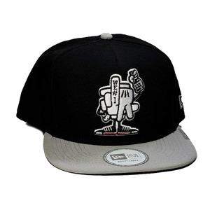 DISSIZIT / LA #1 New Era Snapback Cap (123 Klan Collab) / Black/Grey