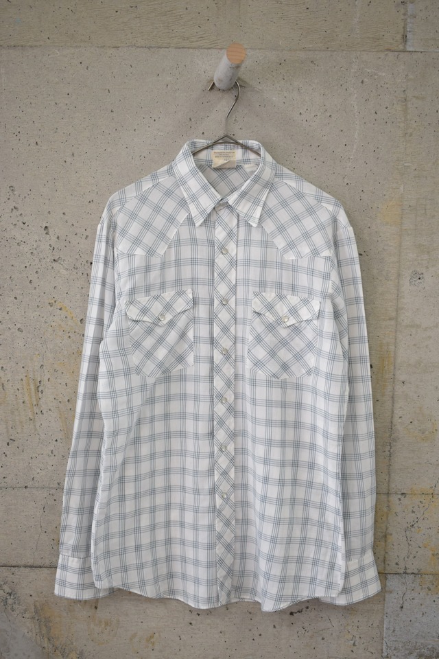 Swirl sheer fabric shirt