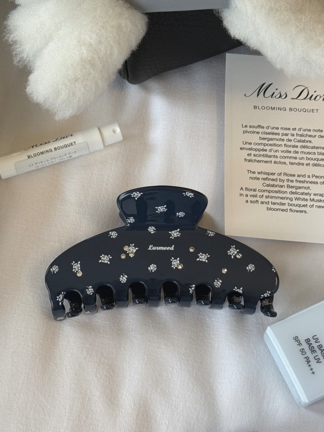 【即納商品】small floral hair clip