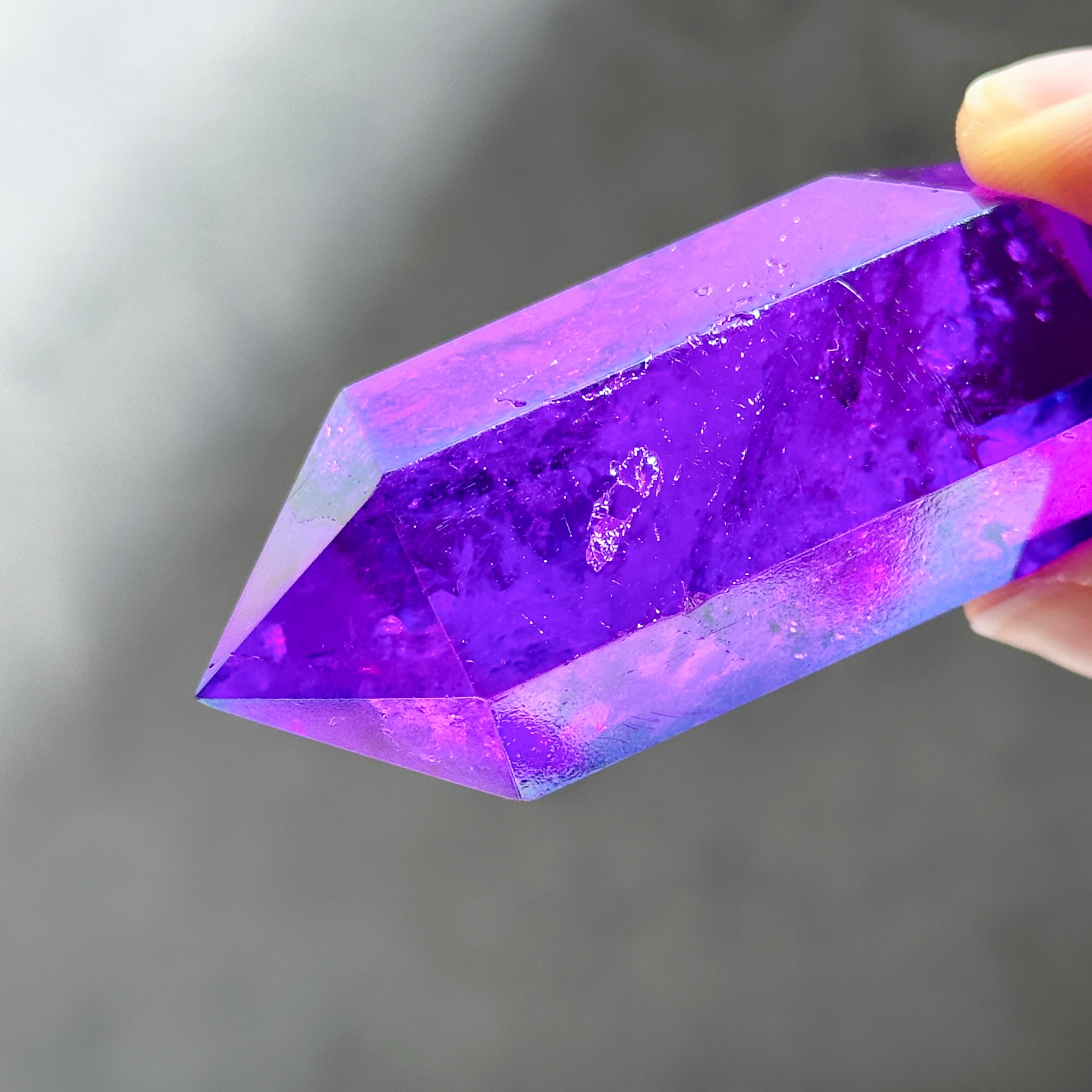 パープルオーラクォーツ ミニタワー22◇ Purple Aura Quartz ◇天然石