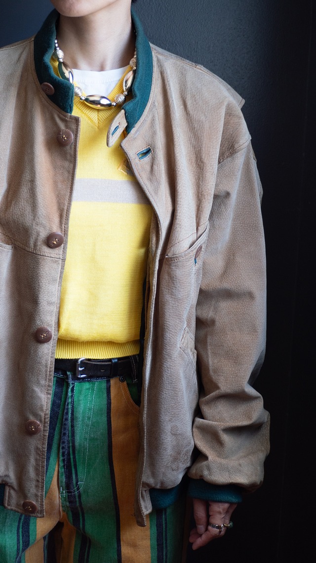 "KENZO GOLF" 1990s Knit vest