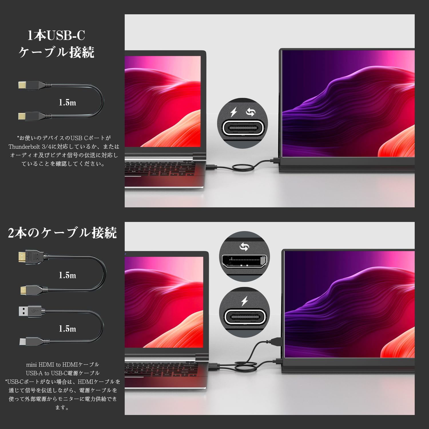 MAGICRAVEN モバイルモニター 14インチ モバイルディスプレイ
