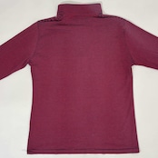 mont-bell モンベル ボーダー ハーフジップ ハイネック Tシャツ カットソー L/レディース #1104821