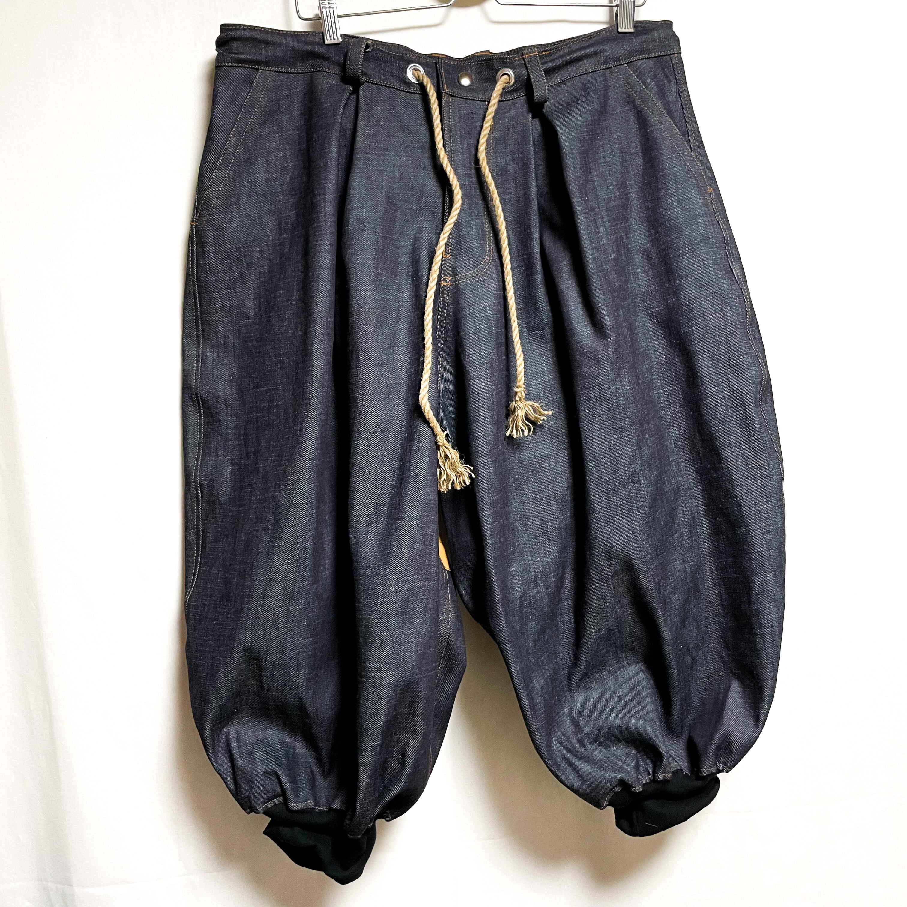 UNFINISHEDサスペンダーカボチャパンツ25029