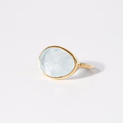 【13号】アクアマリン リング