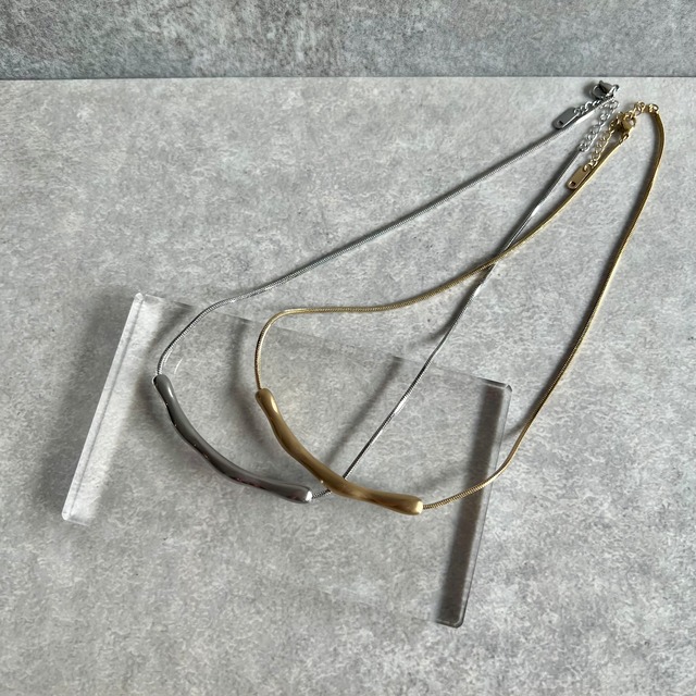 stick snake necklace
