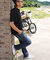 VANS CUSTOM - The Vintage Flames ブラック