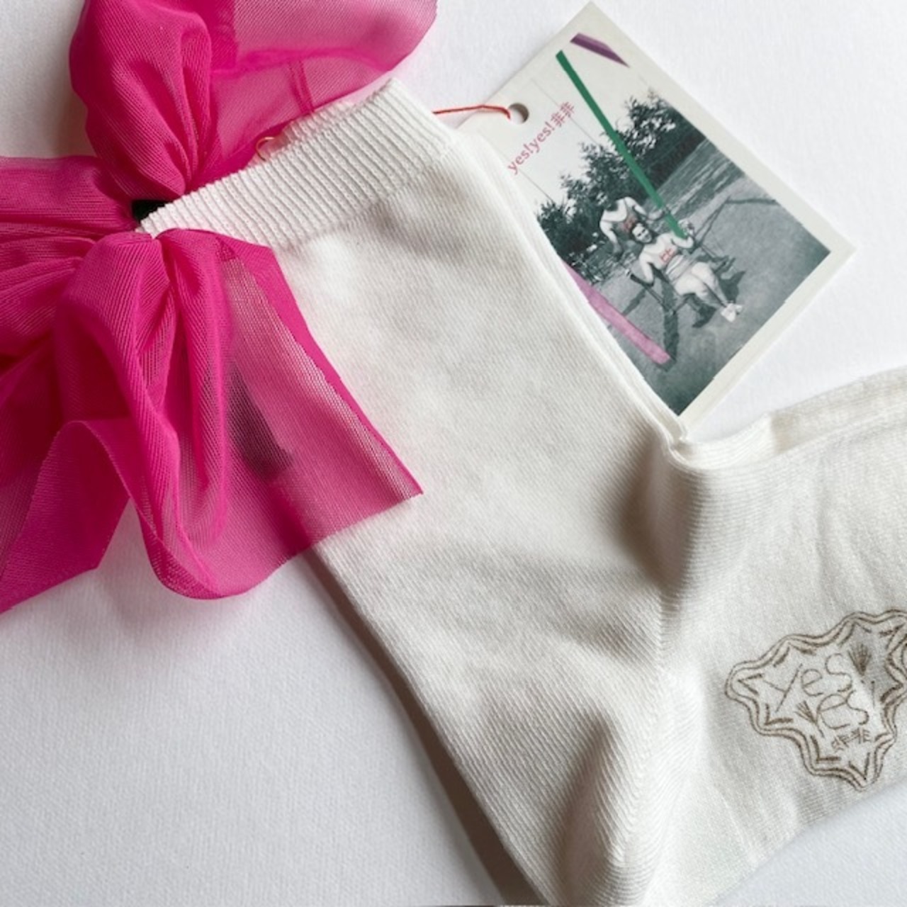 yes!yes!非非：tulle socks