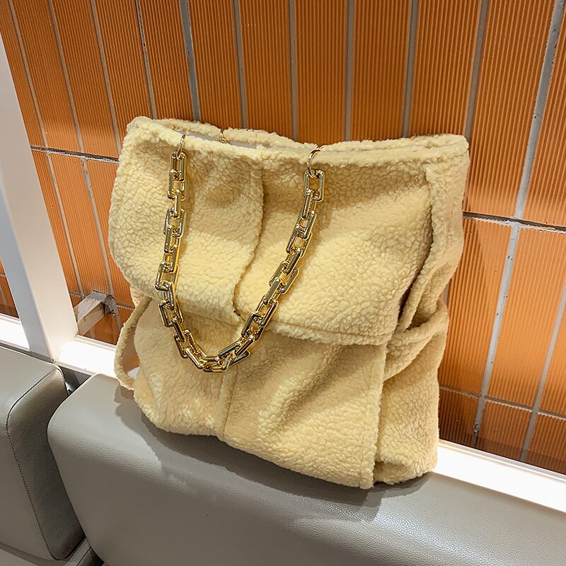 オータムウィンターレディースショルダーバッグレッド 秋物 冬物 トートバッグ 手作りハンドバック79741468034