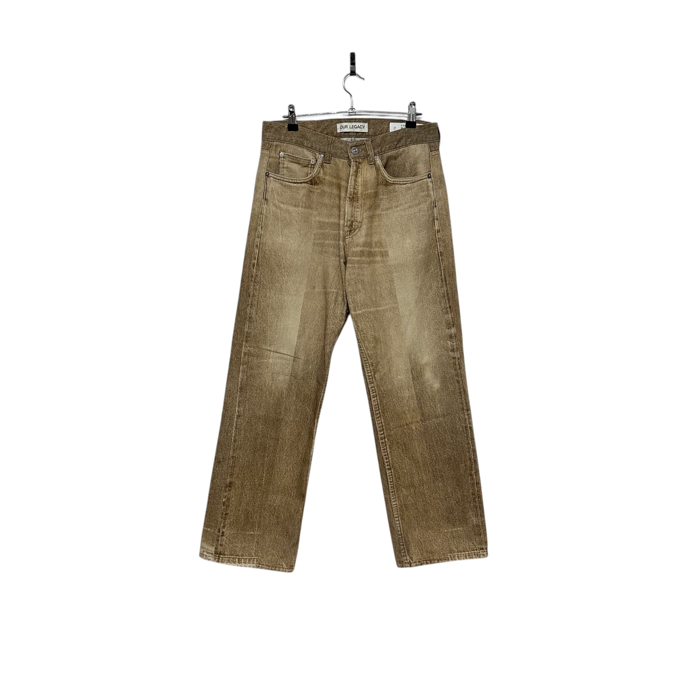 Our legacy third cut denim pants