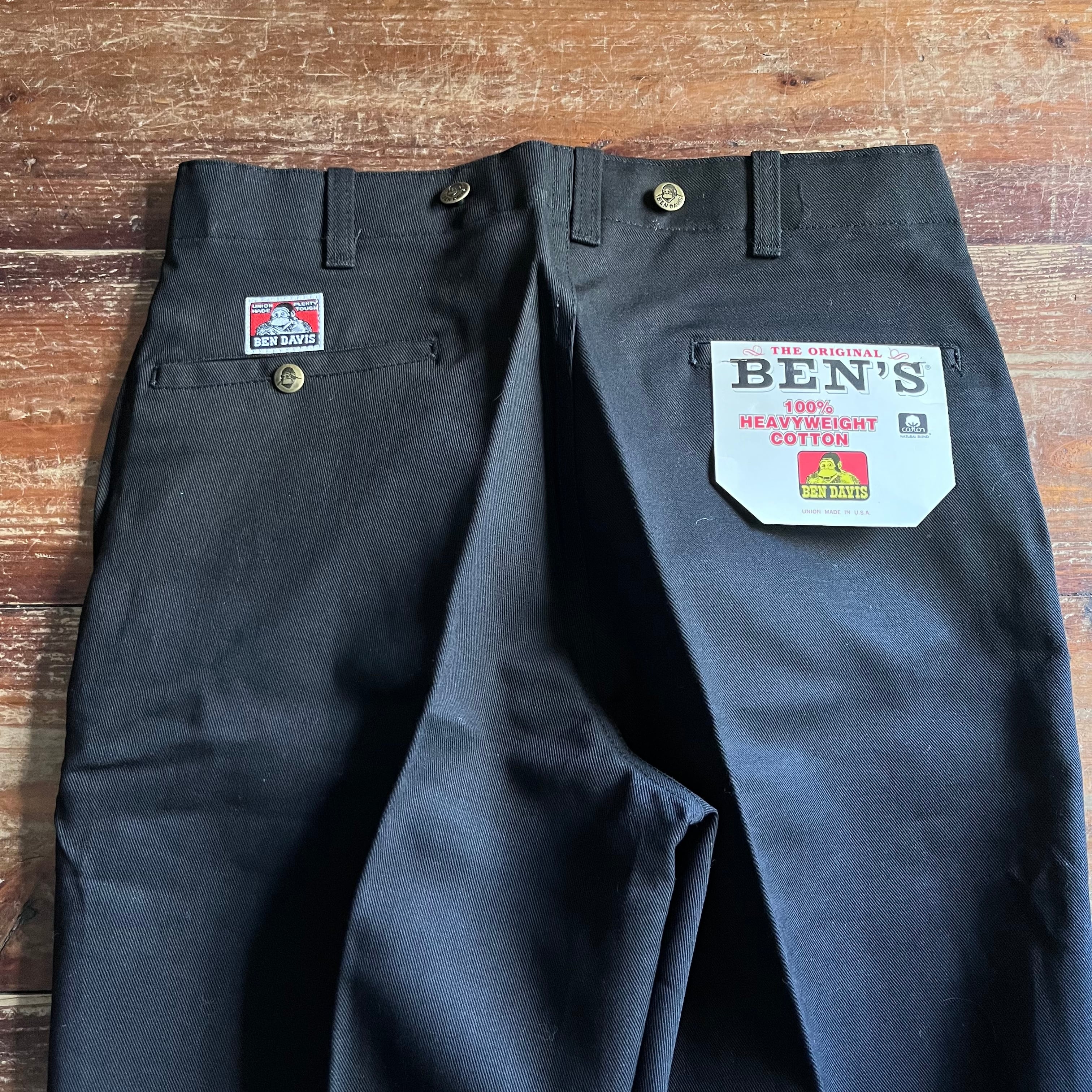 y*0様 deadstock BEN DAVIS コットン100%ブラック 34 【公式通販】