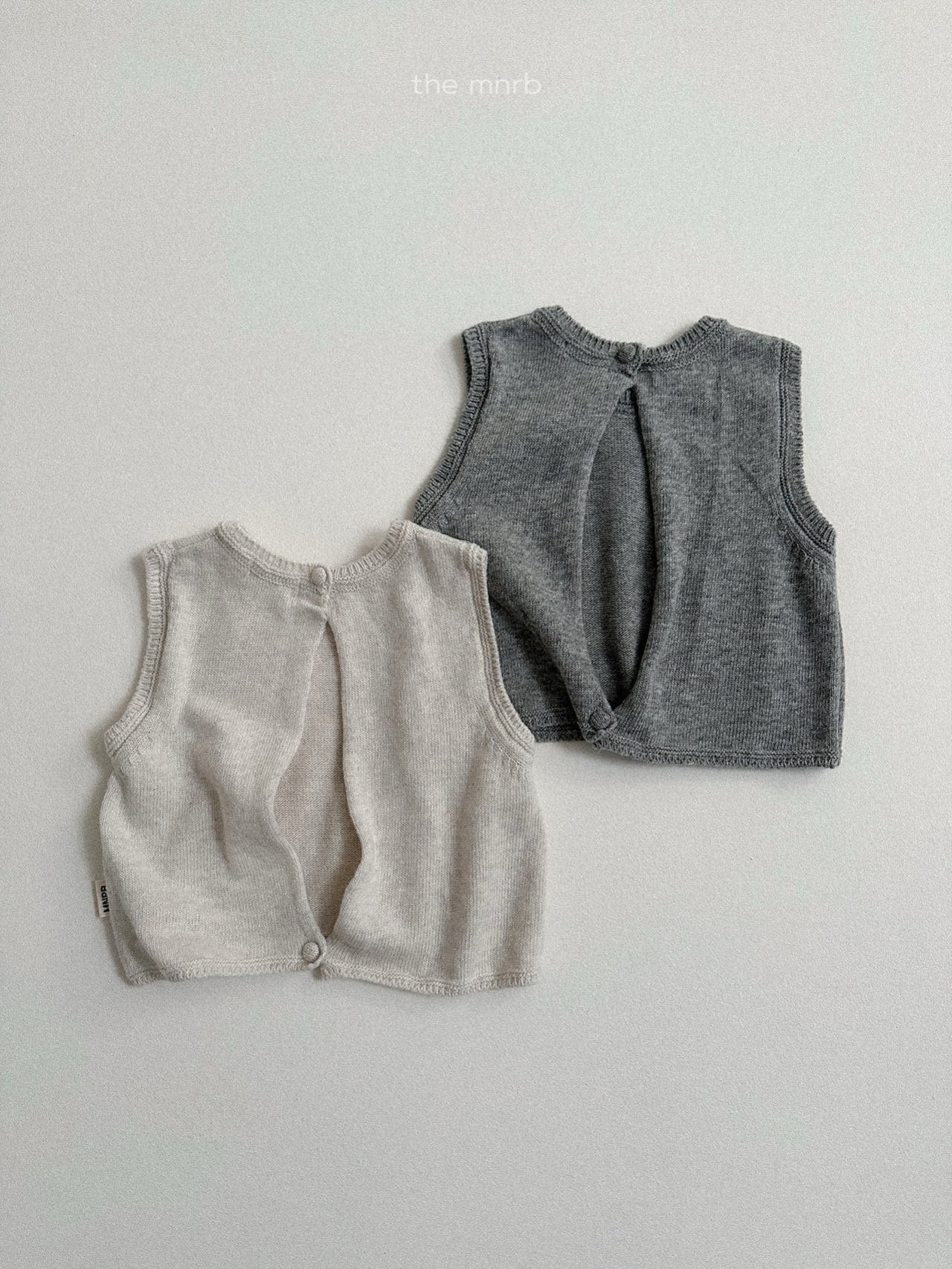 open vest【minirobe】※3月中旬発送予定