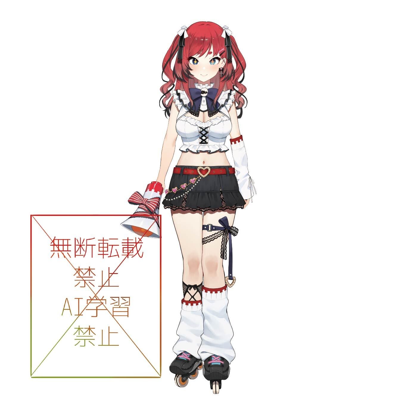 日本一の大観覧車OSAKA WHEEL × Vtuberコラボ A2サイズ