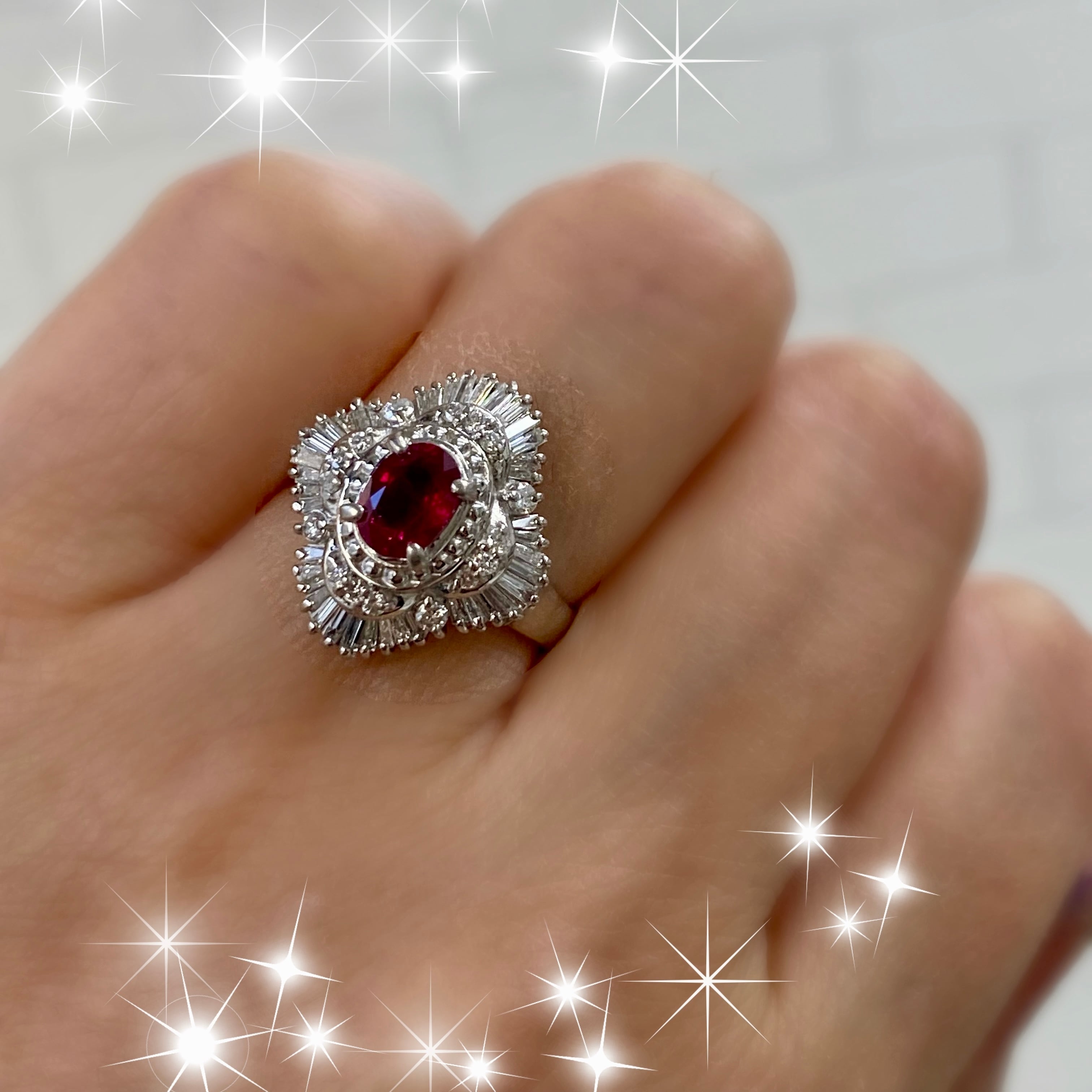 ダイヤモンド | アンティークジュエリー デイジーリング ☆DaisyRing☆