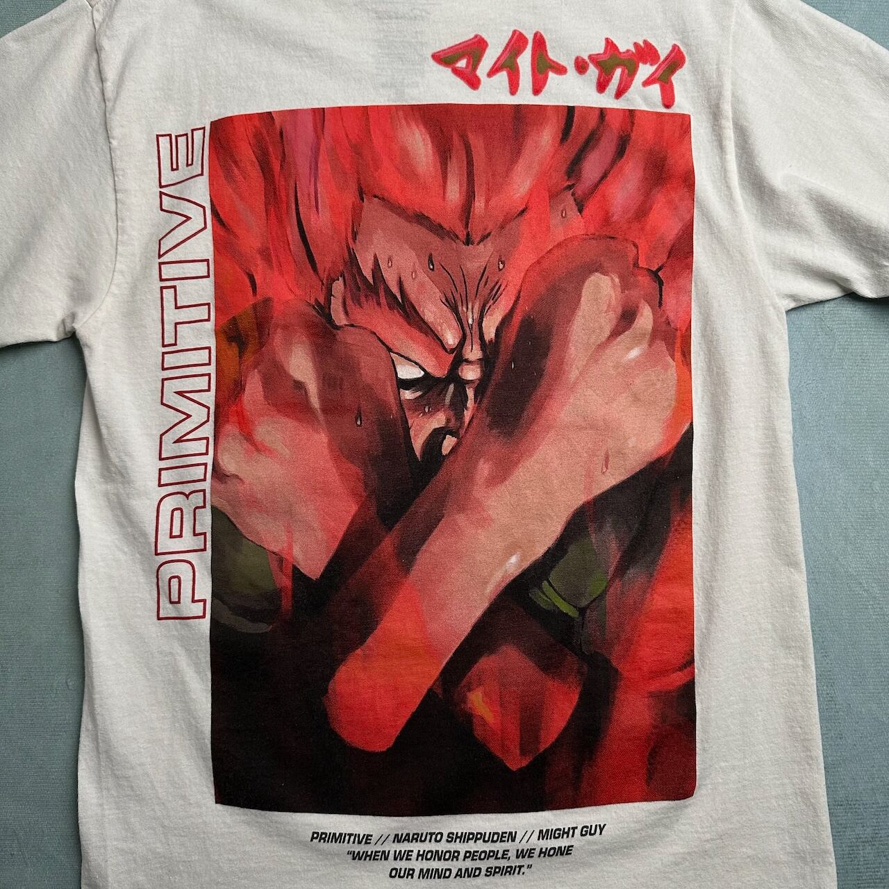 NARUTO Tシャツ 白 ビンテージ ブート ナルト
