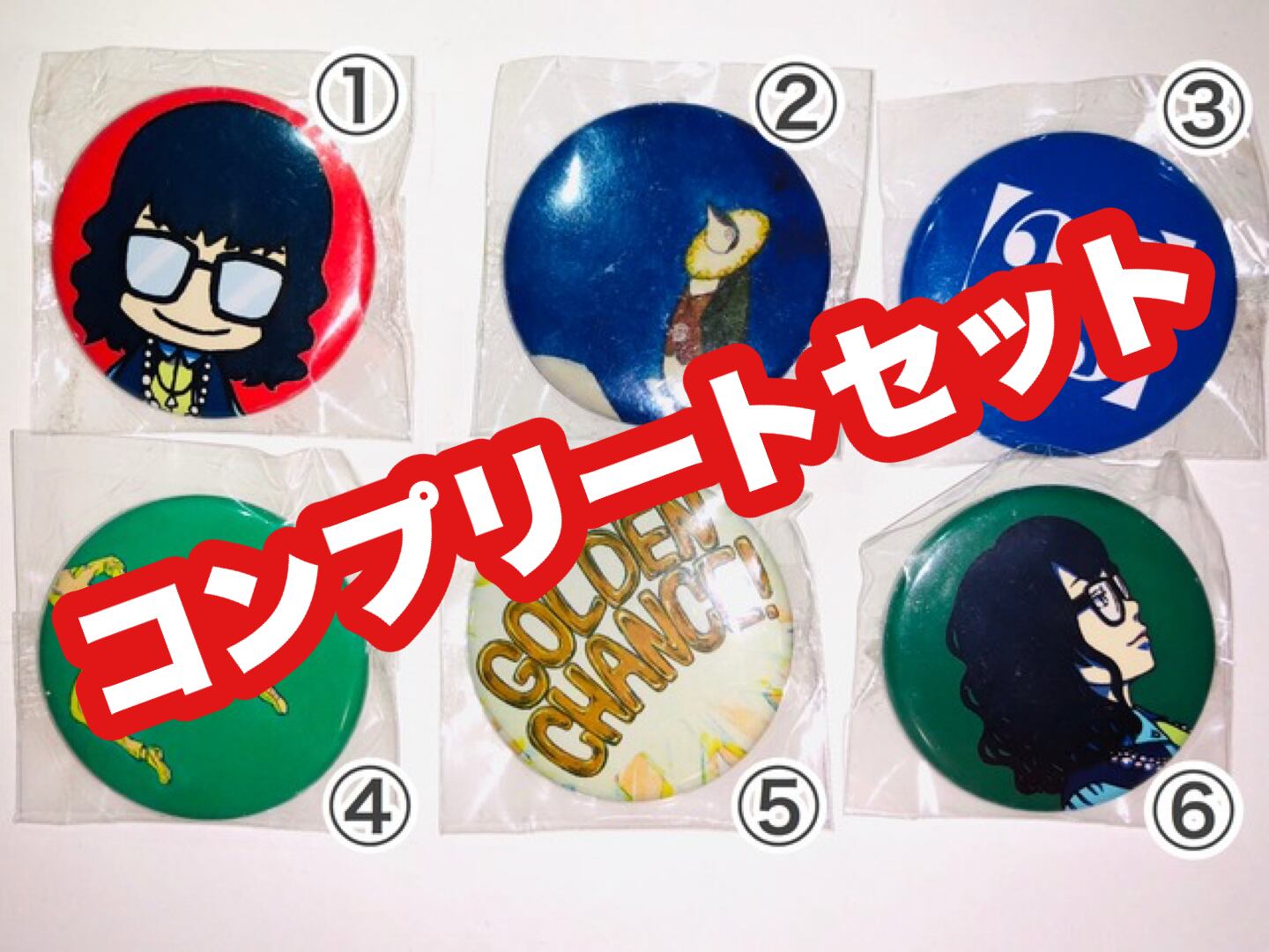 オリジナル缶バッジ | ケシカルカッコ ONLINE SHOP