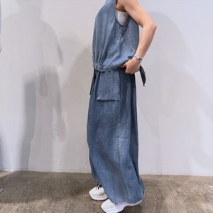 ルギバ lugiva tokyo テンセルデニムガウチョPT