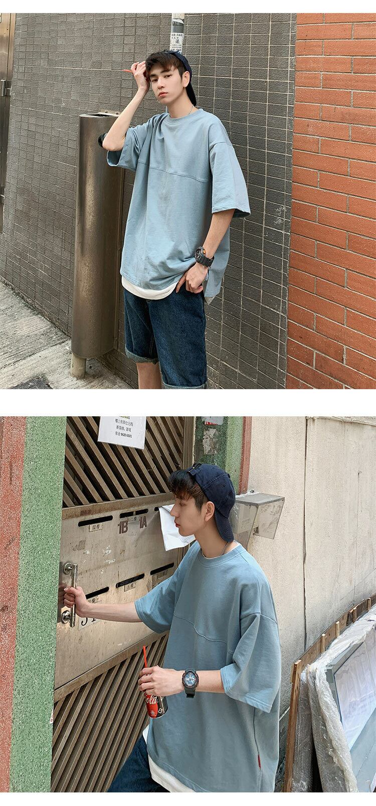 全3色 Tシャツ カットソー無地 カジュアル シンプル おしゃれ