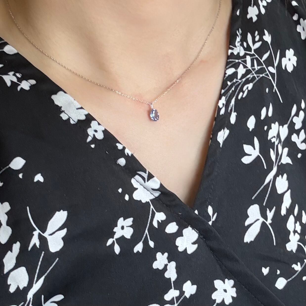 K10WG サファイア ペンダントトップ | jewelryprocess